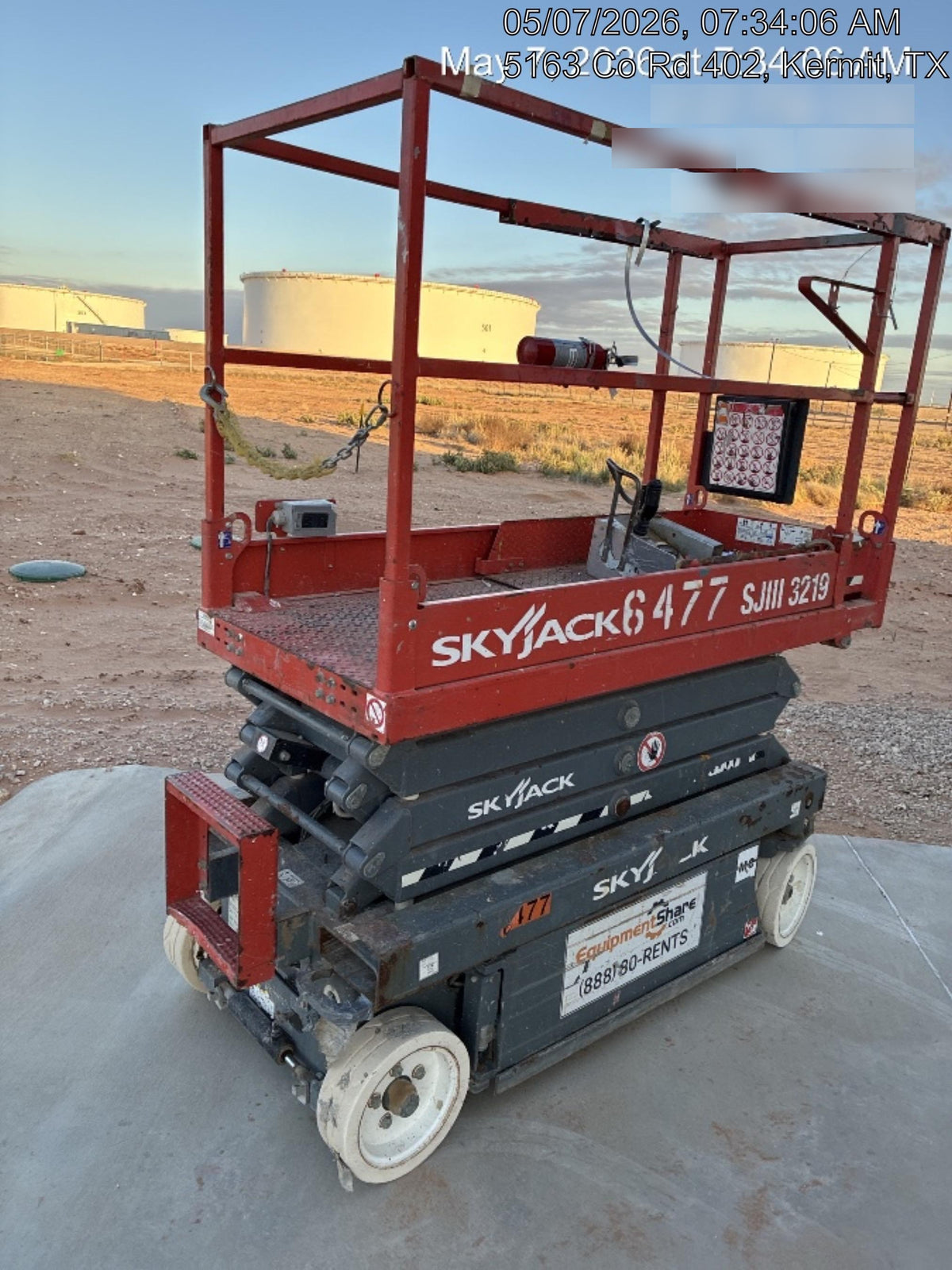 2017 Skyjack SJIII-3219 Skyjack SJ3219, Extended Warranty 5yr/5k hr
