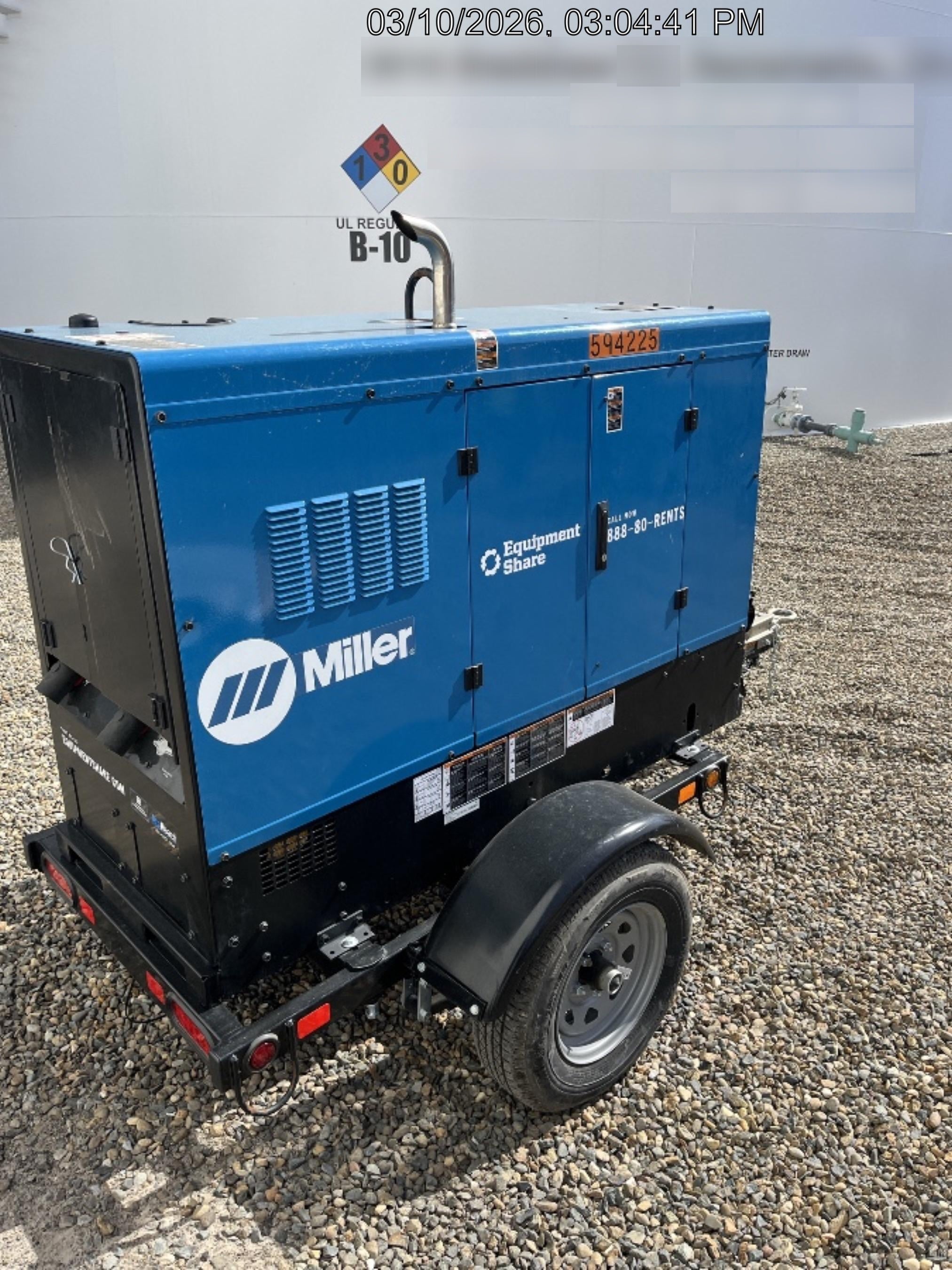 2025 MILLER ELECTRIC BIG BLUE 500