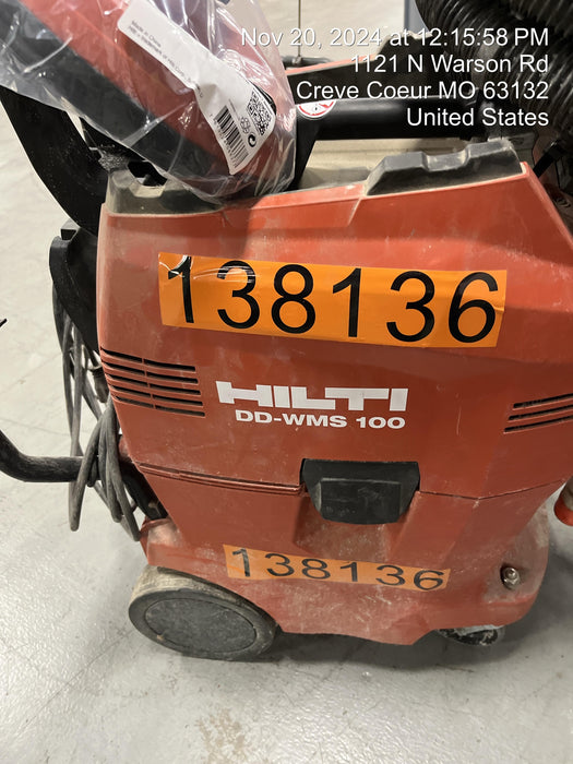 2021 HILTI DD-WMS 100