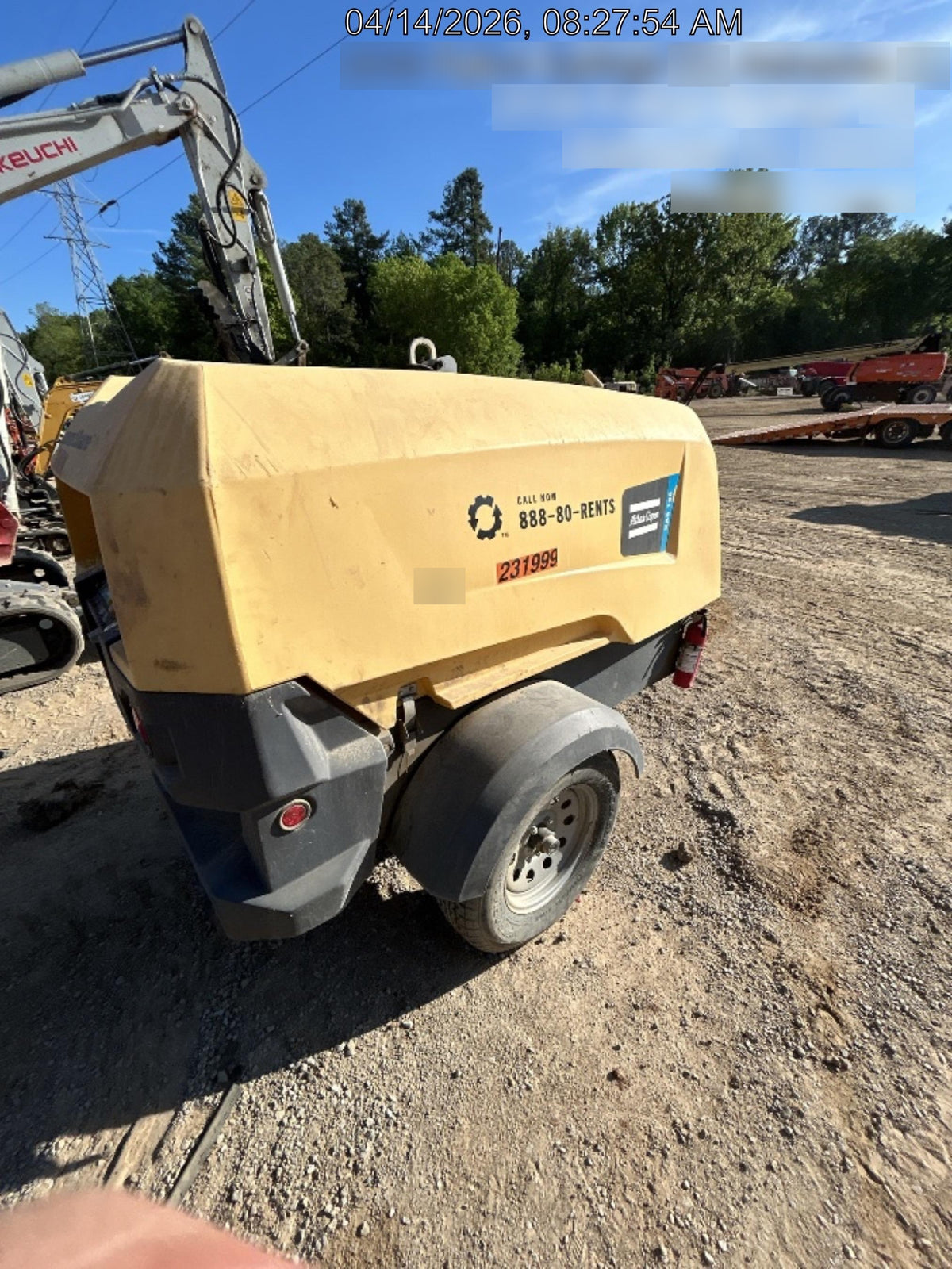 2022 ATLAS COPCO XAS188 CWK