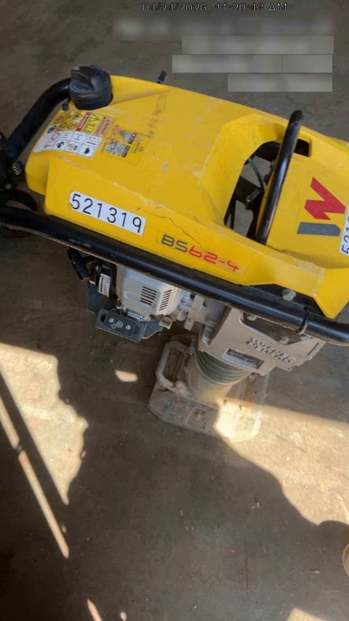 2025 WACKER NEUSON BS62-4Ab/28