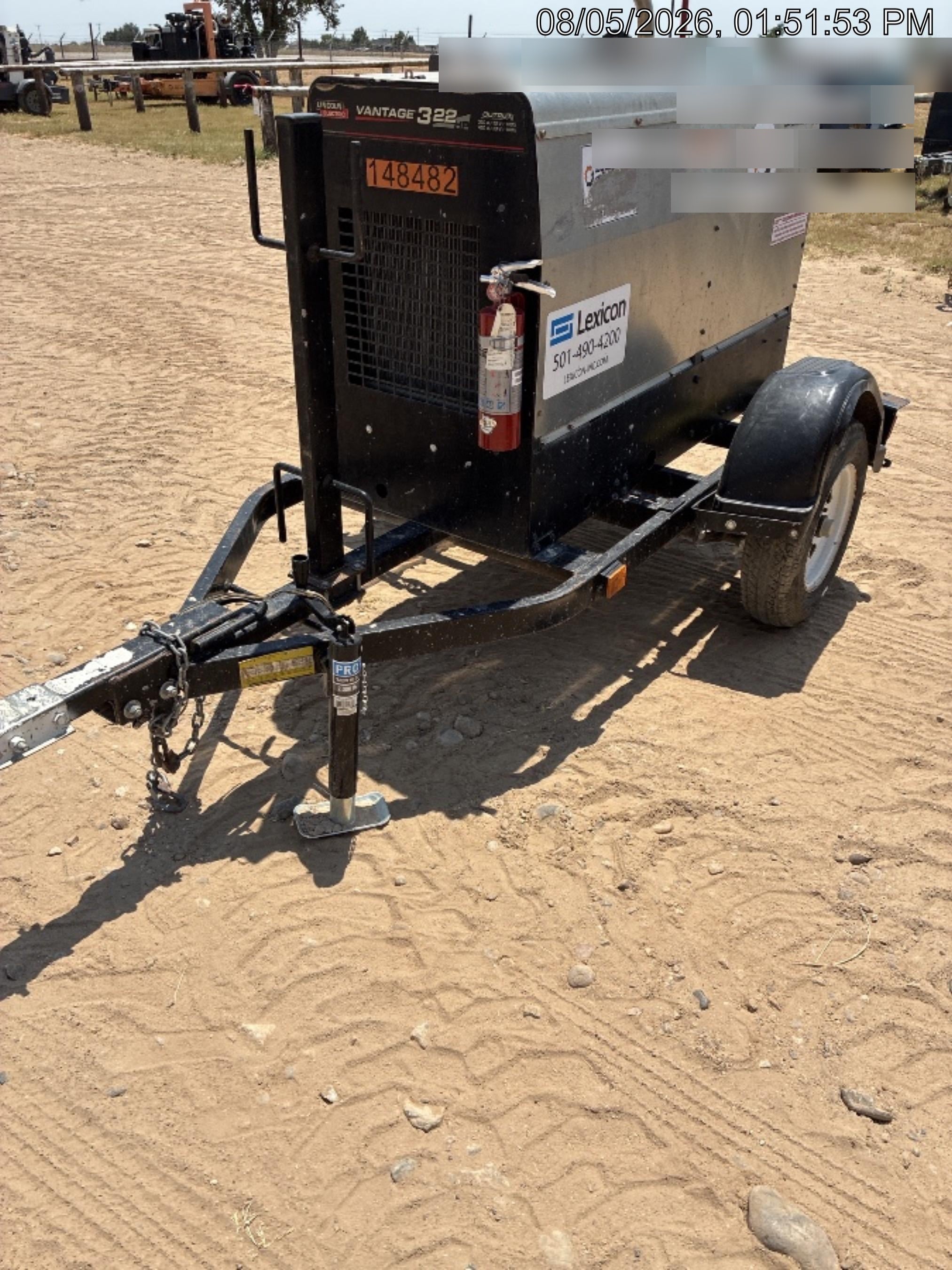 2021 Lincoln Electric Vantage 322 VANTAGE 322 READY-PAK 3