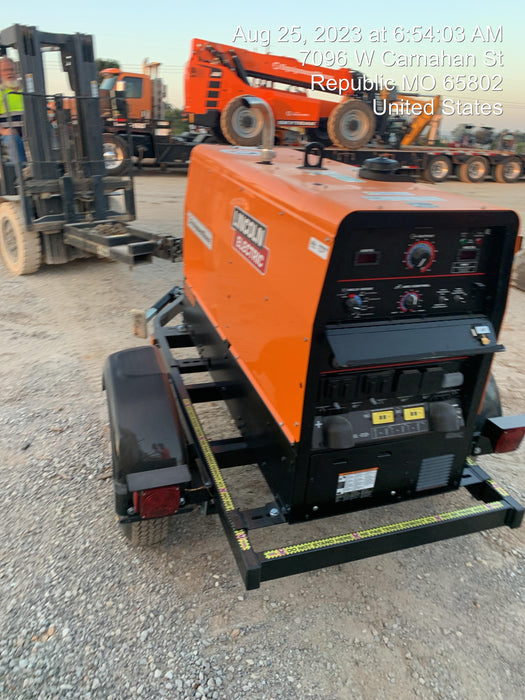 2023 Lincoln Electric LE400 Kubota V1505, Trlr, Cable Rack, Light Kit, ES Decals, T3