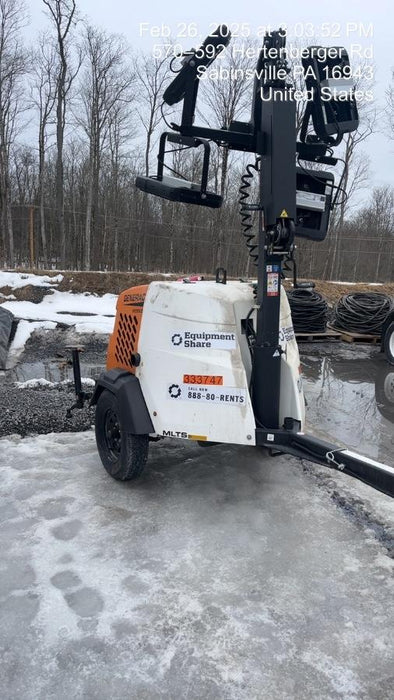 2023 Generac MLT2 Diesel, Flex Switch 120V Input, Powerzone Controller, (4) 320W LED Lights, 4kW Generator, 39.9 Gal Fuel Tank, 2" Ball, T3