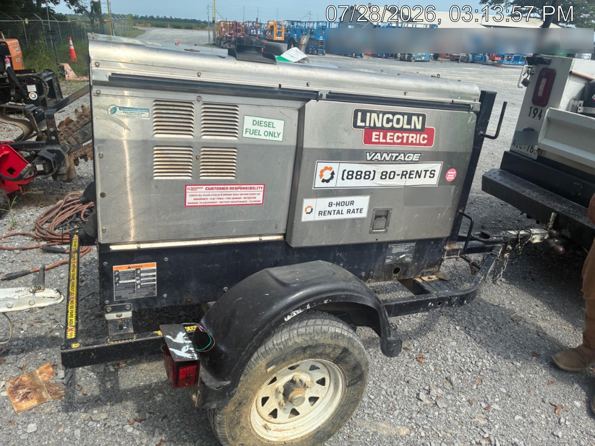 2024 Lincoln Electric LE400 Kubota V1505, Trlr, Cable Rack, Light Kit, ES Decals, T3