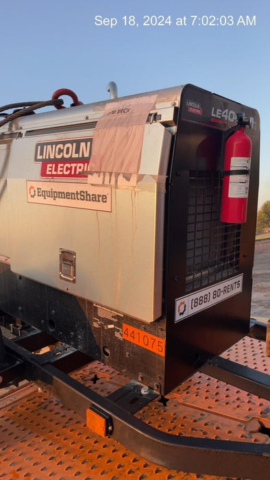 2024 Lincoln Electric LE400 Kubota V1505, Trlr, Cable Rack, Light Kit, ES Decals, T3