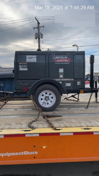 2024 Lincoln Electric Dual Maverick 200/200X Ready Pak 3, Includes Trailer, Cable Rack, Fender Light Kit K4382-1-RP3