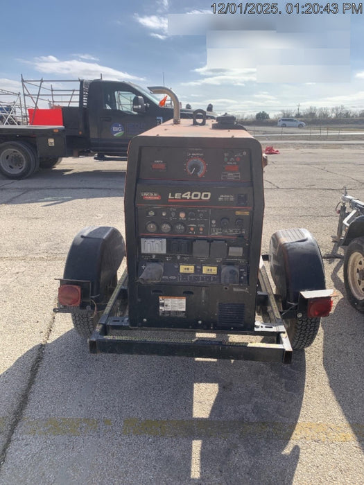 2023 Lincoln Electric LE400 Kubota V1505, Trlr, Cable Rack, Light Kit, ES Decals, T3