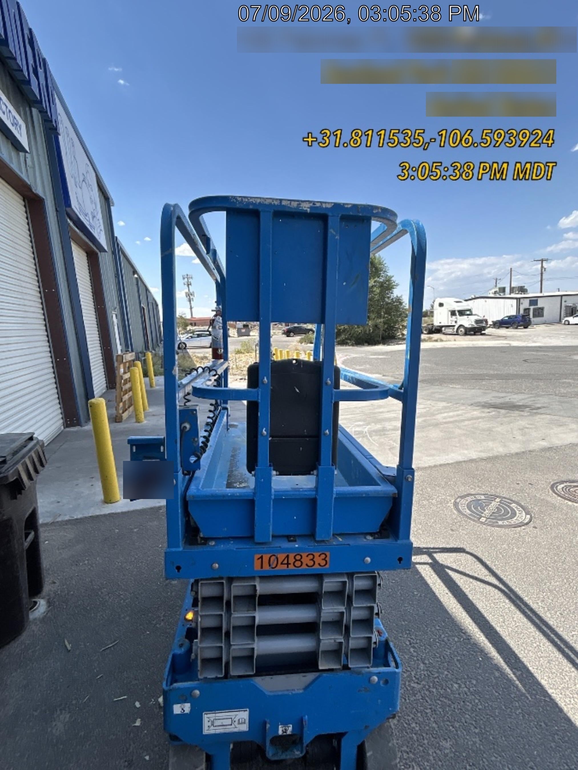 2020 Genie GS-1930 Standard Machine