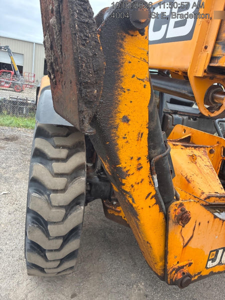 2020 JCB 510-56 Canopy, Solid Tires, Work Lights, Beacon, Aux Hydraulics, Back up Alarm, Lifting Eye, ES Decals