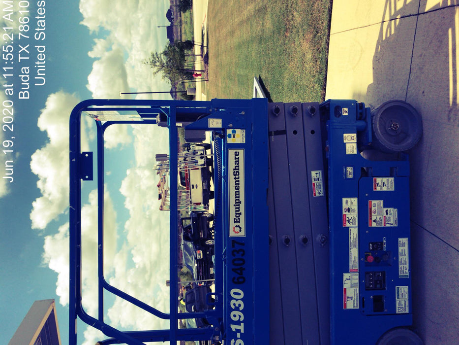 2020 Genie GS-1930 Standard Machine