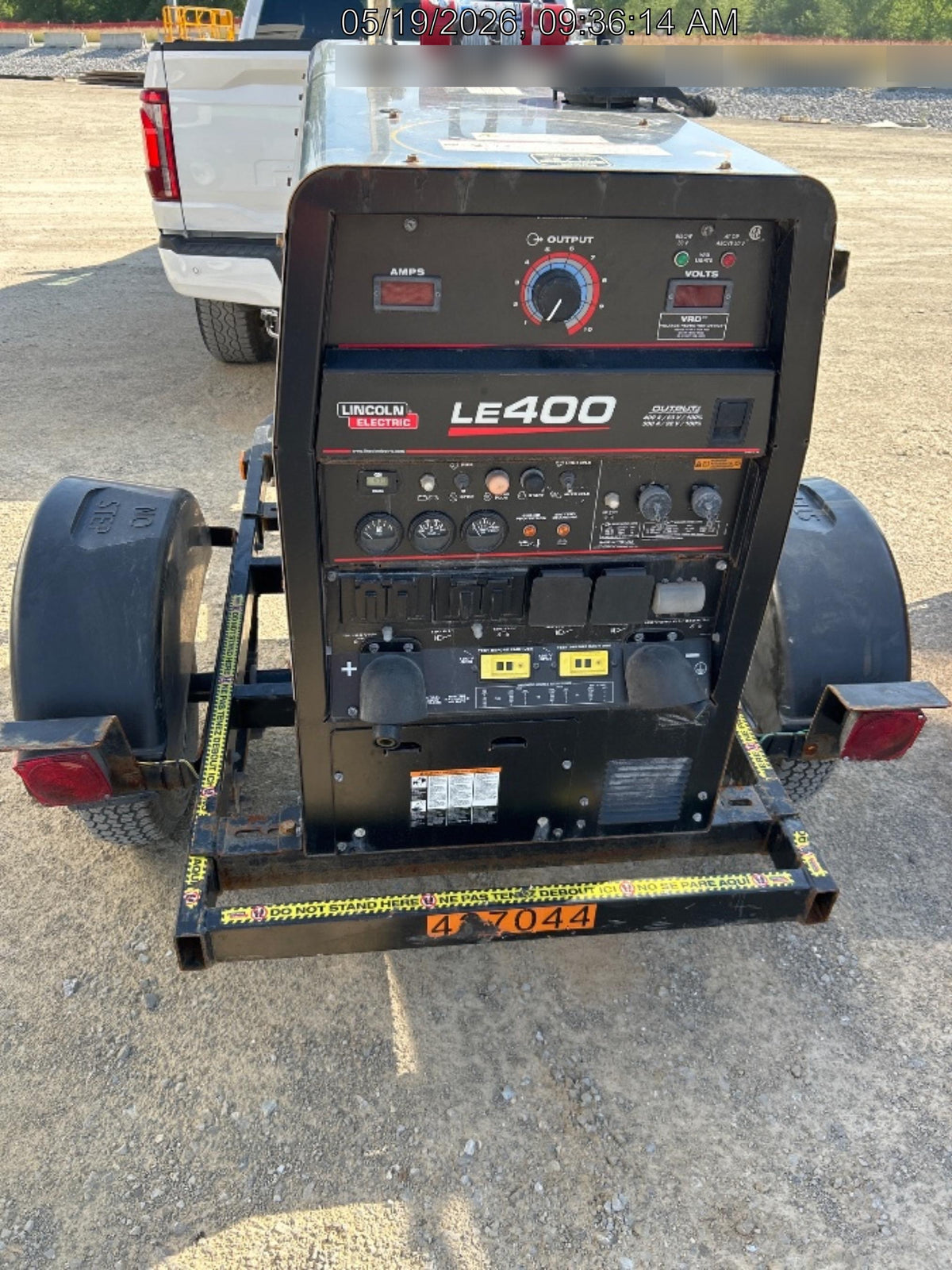 2024 Lincoln Electric LE400 Kubota V1505, Trlr, Cable Rack, Light Kit, ES Decals, T3