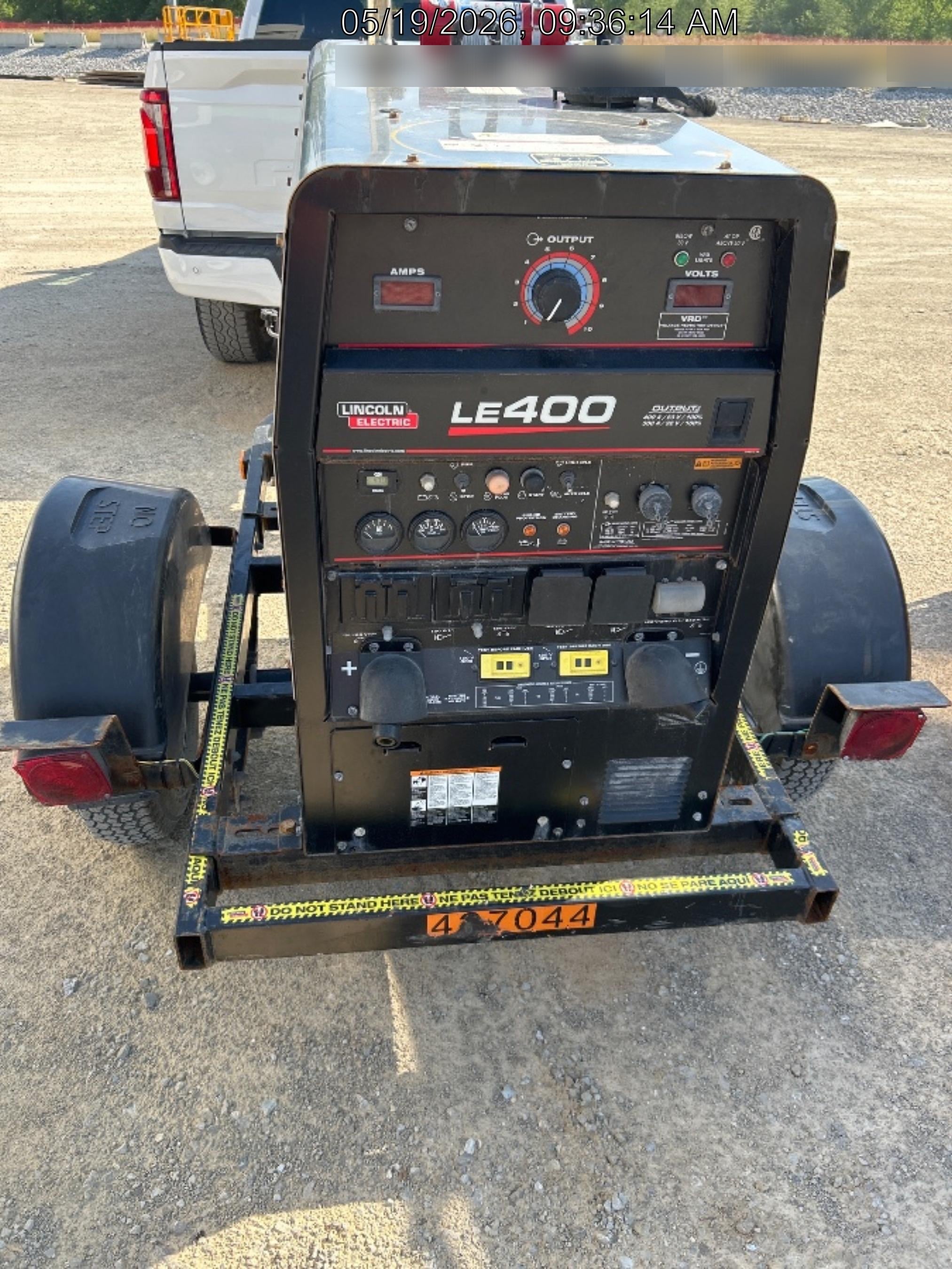 2024 Lincoln Electric LE400 Kubota V1505, Trlr, Cable Rack, Light Kit, ES Decals, T3