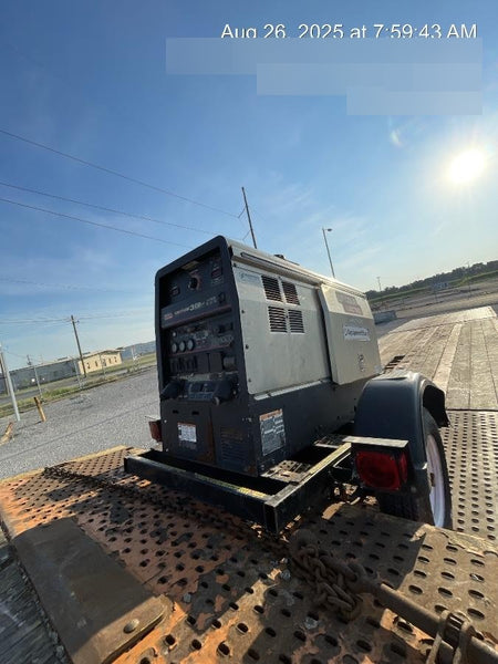 2019 Lincoln Electric Vantage 322 Welder Ready-Pak 3, Two wheel trailer, Fender and Light kit, Cable Rack
