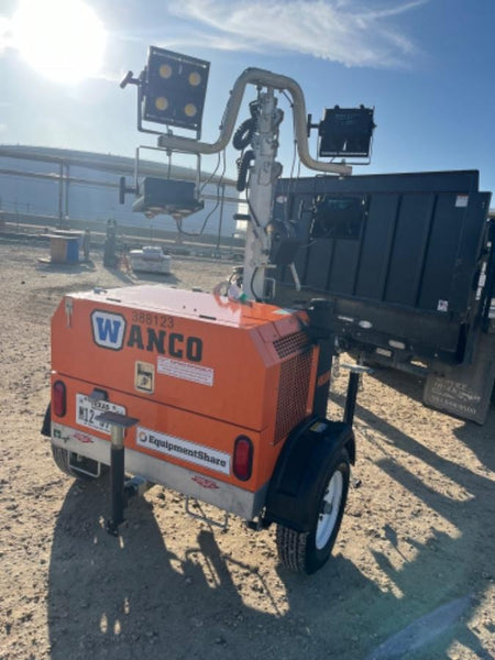 2024 Wanco WLTT-4MM4K Diesel, Deep Sea Controller, Shore Power Plug, Auto Start, (4) 350W LED Floodlights, 4kW Generator, 60 Gal Fuel Tank, 2" Ball, T3