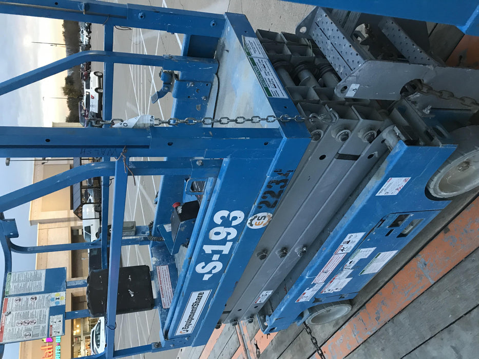 2019 Genie GS-1930 Genie GS-1930 Scissor Lift w/Standard Options