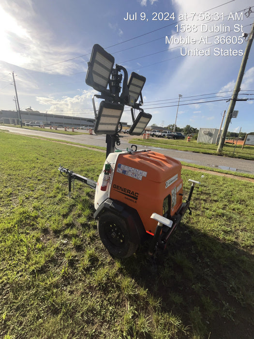 2023 Generac MLT2 Diesel, Flex Switch 120V Input, Powerzone Controller, 
(4) 320W LED Lights, 4kW Generator, 39.9 Gal Fuel Tank, 2" Ball, T3