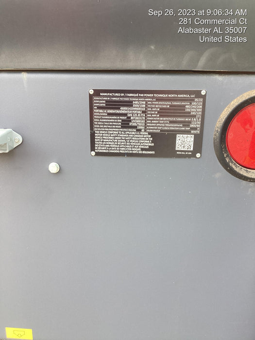 2022 ATLAS COPCO QAS 125