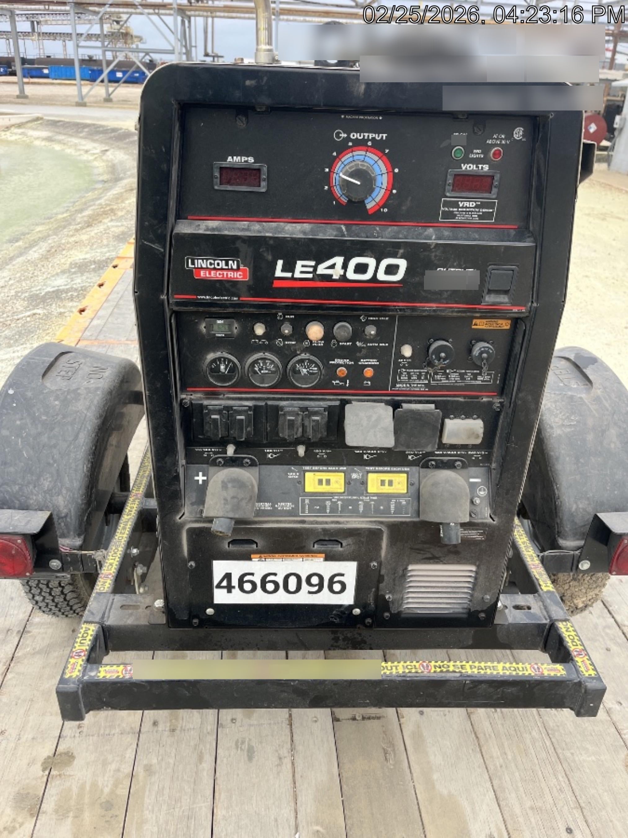 2024 Lincoln Electric LE400 Kubota V1505, Trlr, Cable Rack, Light Kit, ES Decals, T3
