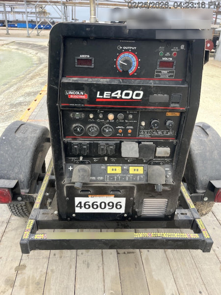2024 Lincoln Electric LE400 Kubota V1505, Trlr, Cable Rack, Light Kit, ES Decals, T3