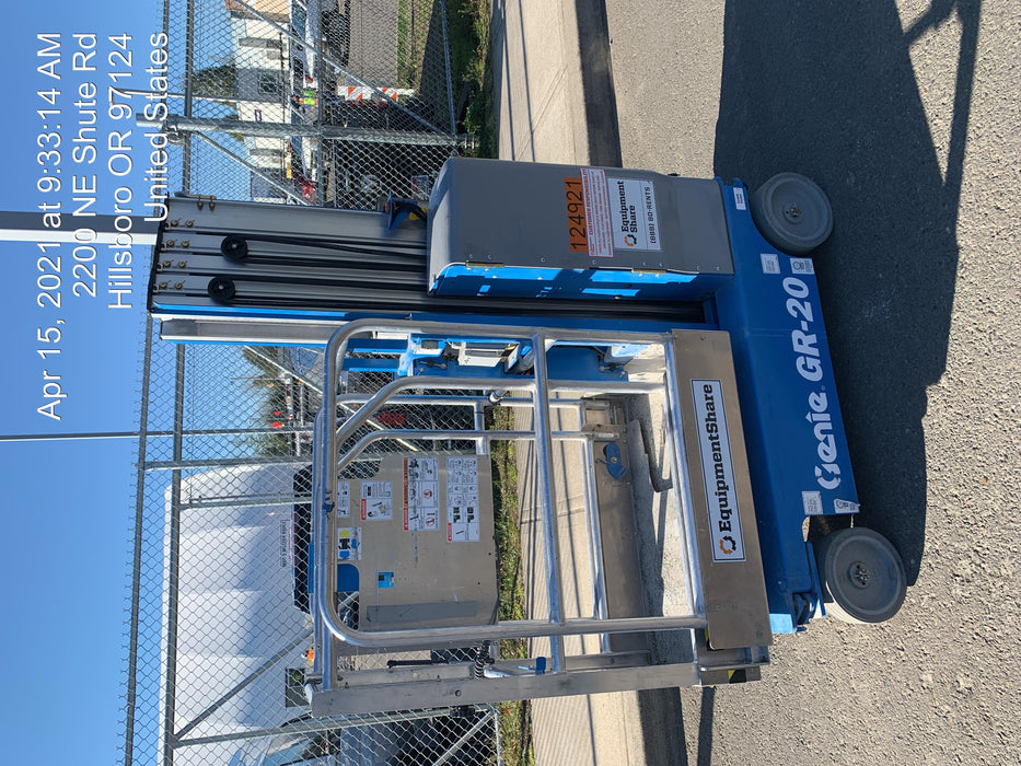 2019 GENIE GR-20