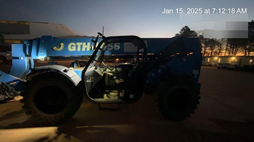 2019 Genie GTH-1056 Canopy, Solid RT Tires, LED Work Lights, Beacon 60" QA Carriage, 60" Forks