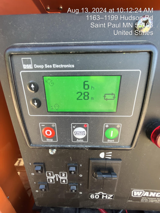 2024 Wanco WLTT-4MM4K Diesel, Deep Sea Controller, Shore Power Plug, Auto Start, (4) 350W LED Floodlights, 4kW Generator, 60 Gal Fuel Tank, 2" Ball, T3