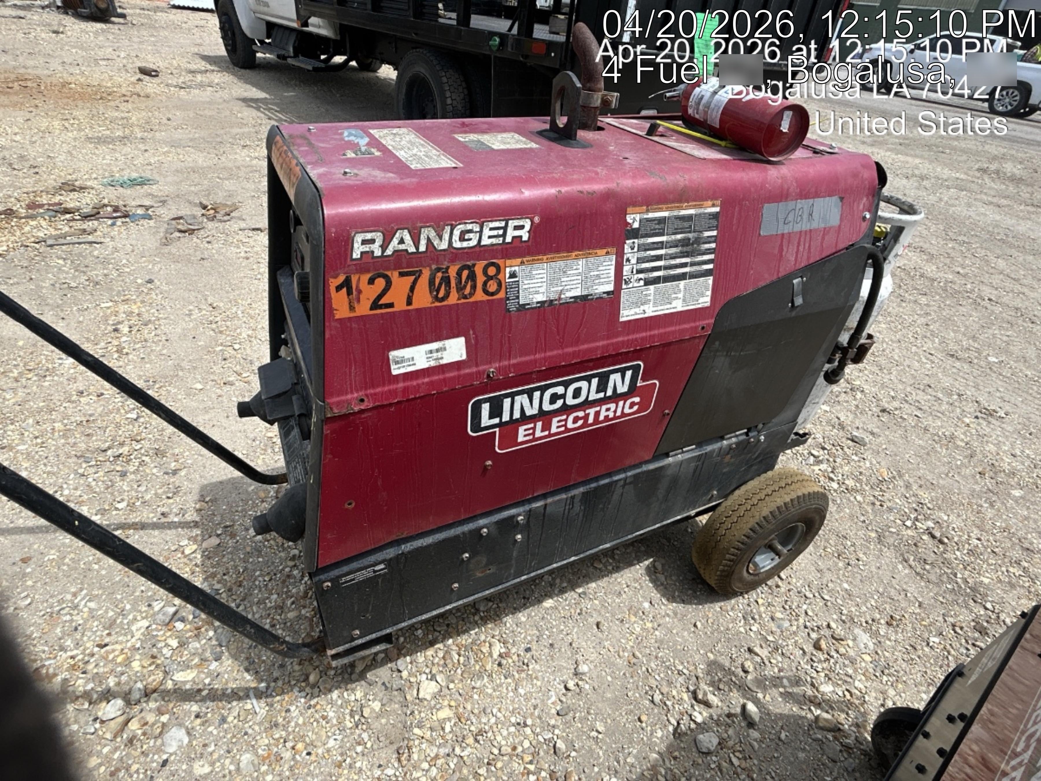 2021 Lincoln Electric Ranger 305 LPG K3430-1, Ranger 305 LPG, Undercarriage, Tank Holder & Strap, 10kw AC Gen, 25hp Kohler LPG Eng