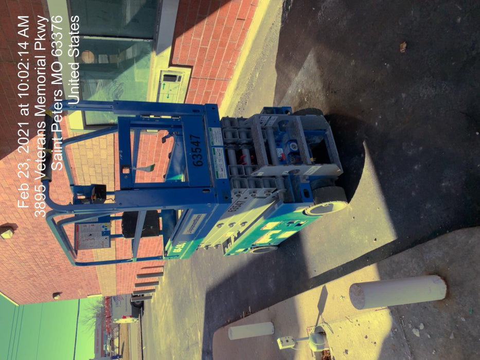 2020 Genie GS-1930 Solid Non Marking Tires, Beacon, Folding rails with half height swing gate