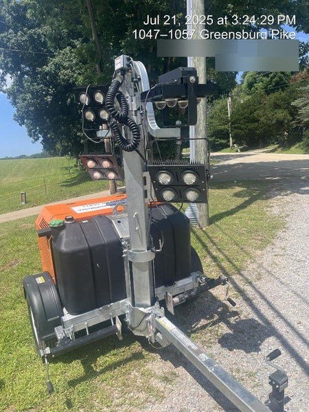 2024 Wanco WLTT-4MM4K Diesel, Deep Sea Controller, Shore Power Plug, Auto Start, (4) 350W LED Floodlights, 4kW Generator, 60 Gal Fuel Tank, 2" Ball, T3