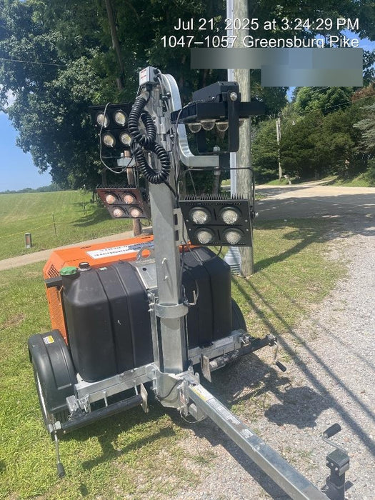 2024 Wanco WLTT-4MM4K Diesel, Deep Sea Controller, Shore Power Plug, Auto Start, (4) 350W LED Floodlights, 4kW Generator, 60 Gal Fuel Tank, 2" Ball, T3