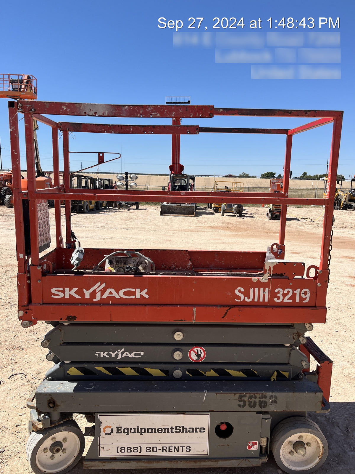 2017 SKYJACK SJIII-3219