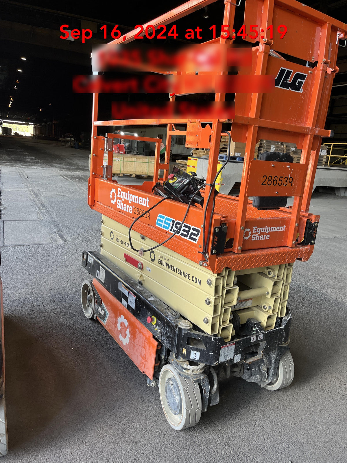2022 JLG ES1932