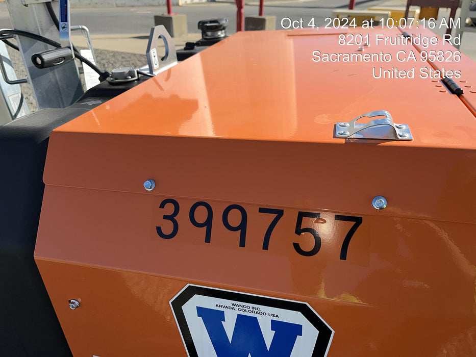 2024 Wanco WLTT-4MM4K Diesel, Deep Sea Controller, Shore Power Plug, Auto Start, (4) 350W LED Floodlights, 4kW Generator, 60 Gal Fuel Tank, 2" Ball, T3