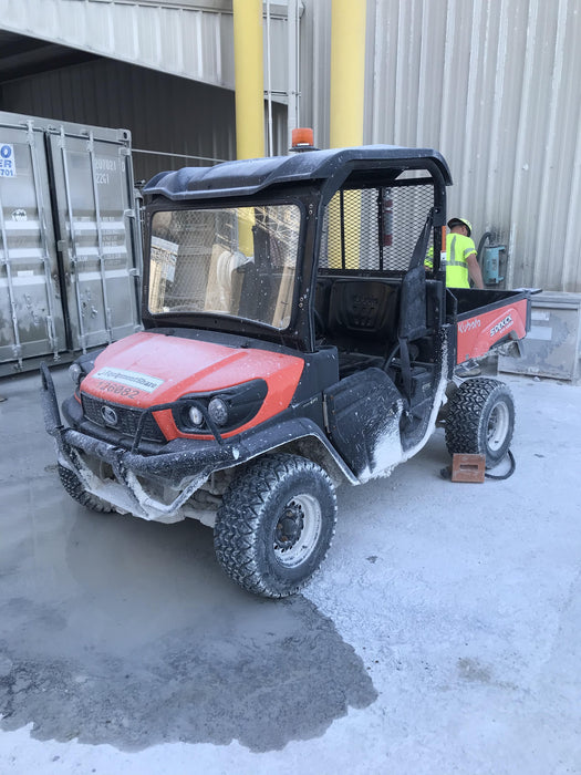 2020 Kubota RTV-XG850WL-H 4wd Utility Cart, Gas, 2 Seat, LED Strobe, Windshield Tempered Glass, Plastic Canopy, Wire Harness Kit, Backup Alarm