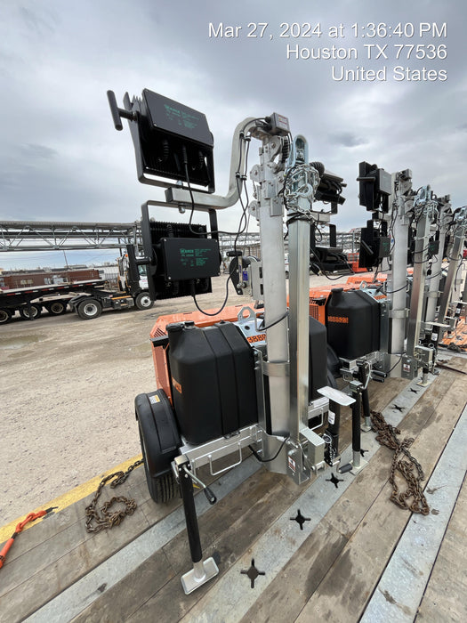 2024 Wanco WLTT-4MM4K Diesel, Deep Sea Controller, Shore Power Plug, Auto Start, (4) 350W LED Floodlights, 4kW Generator, 60 Gal Fuel Tank, 2" Ball, T3