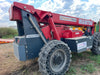 2018 Manitou MTA8044 MTA 8044 - 74 HP T4, Canopy, Worklights/Strobe, Beacon, 66" Carriage, 48" Forks, Solid Tires, Lift Hook, Aux Hydraulics