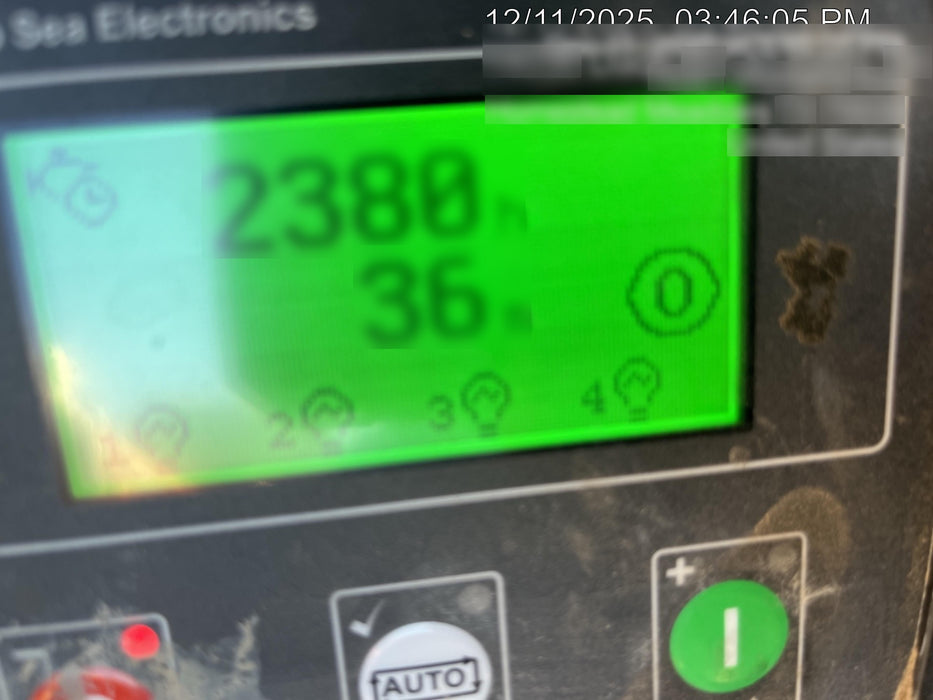 2022 Allmand NLV3GR (4) LED Light Fixture 350W, 23' Vertical Mast, 3kW Prime, Towable, ES Decals, T3