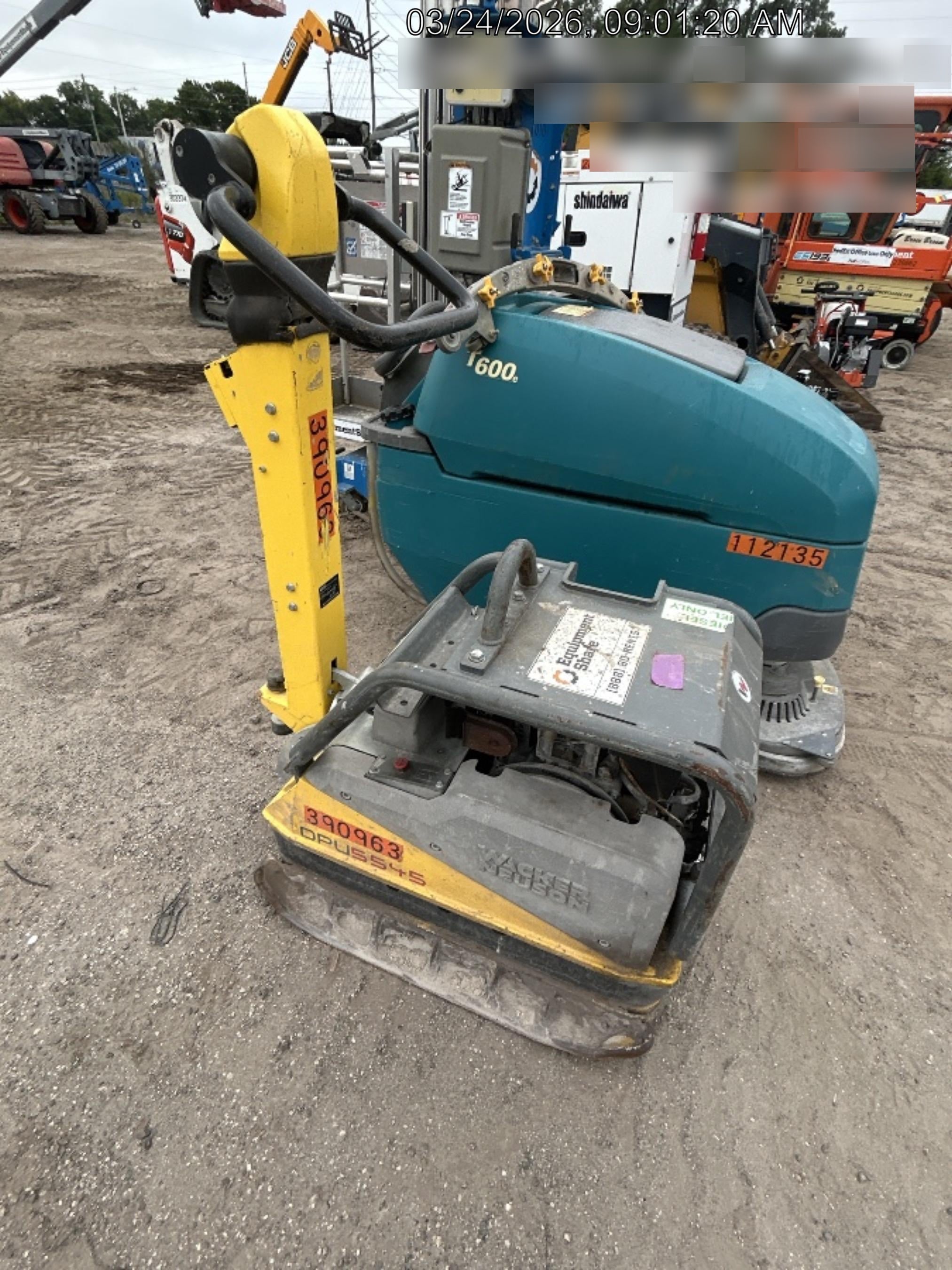2024 Wacker Neuson DPU5545Heh Vibration Plate DPU 5545Heh US, Diesel,