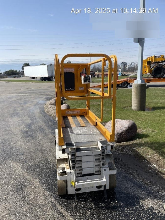 Custom Equipment HB-1430 Hy-Brid Scissor Lift
Platform capacity up to 670 lbs
Working height up to 20 ft
Weighs under 1,700 lbs
Non-marking wheels