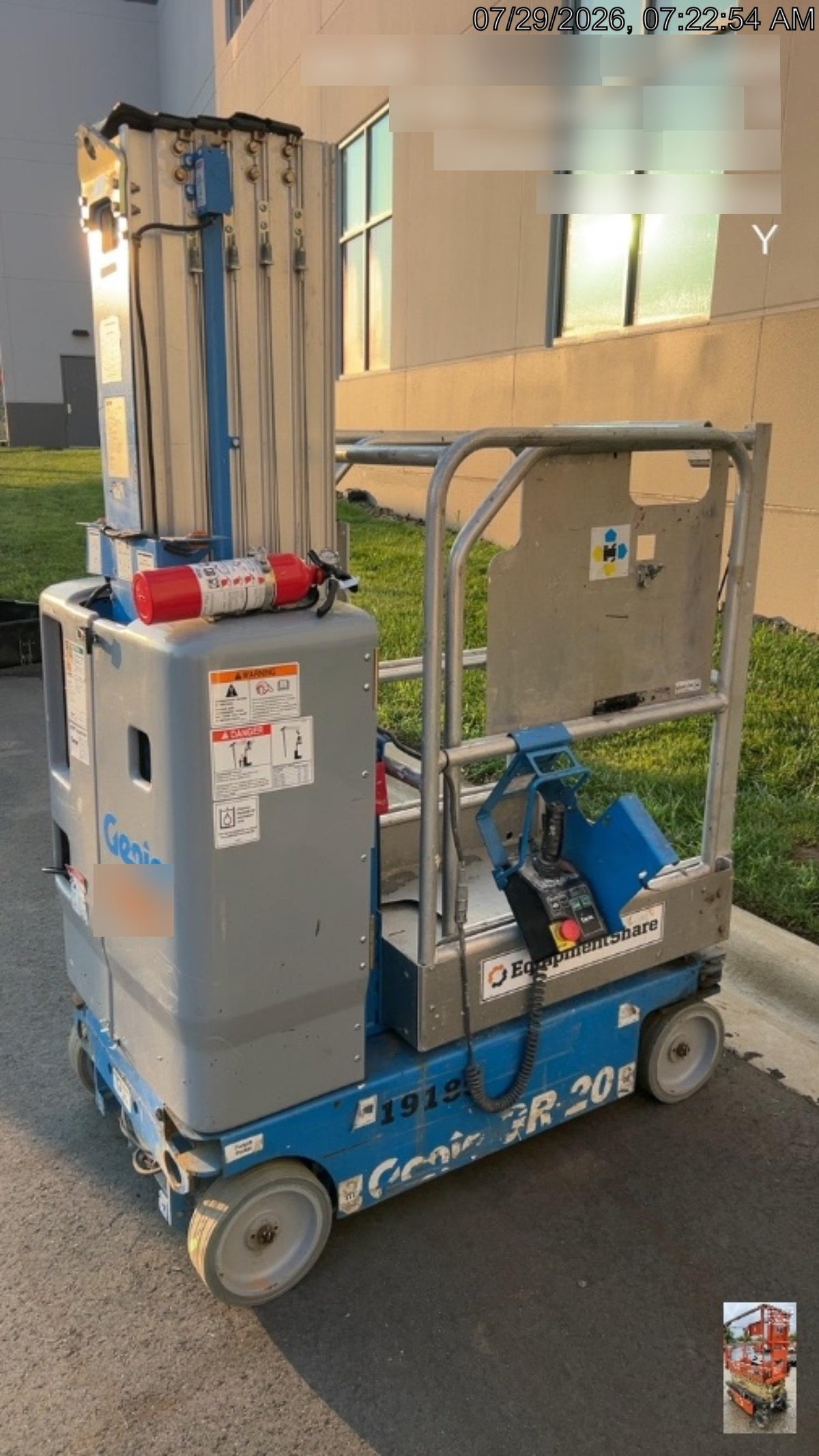 2018 GENIE GR-20