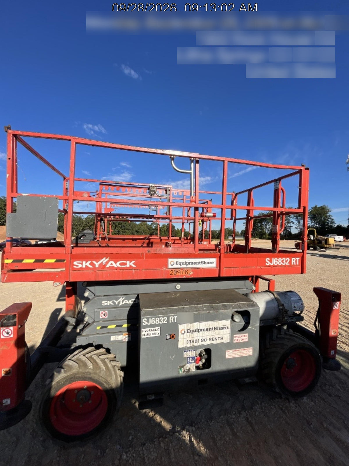 2018 SKYJACK SJ6832 RT