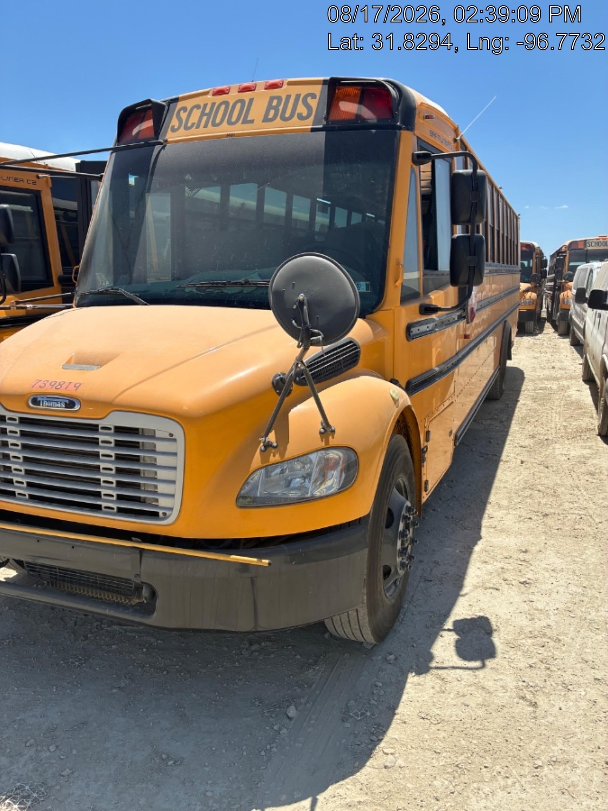 2014 FREIGHTLINER Thomas 72 Passenger Bus