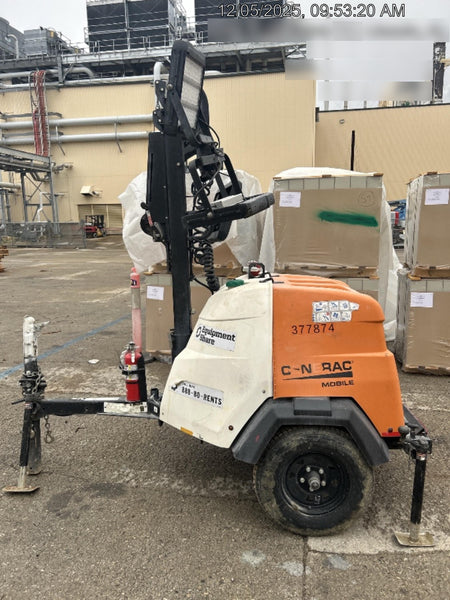 2023 Generac MLT2 Diesel, Flex Switch 120V Input, Powerzone Controller, 
(4) 320W LED Lights, 4kW Generator, 39.9 Gal Fuel Tank, 2" Ball, T3