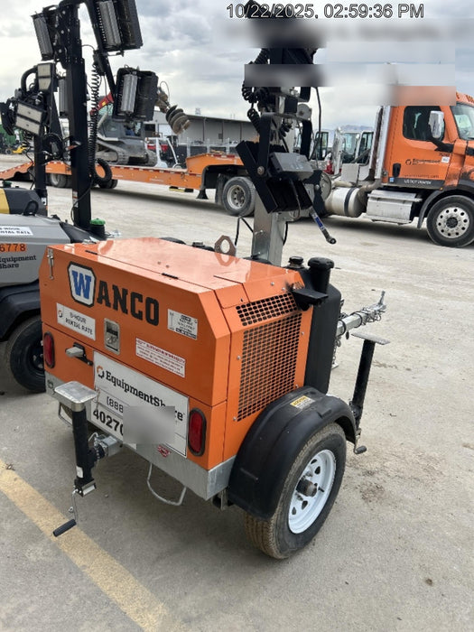 2024 Wanco WLTT-4MM4K Diesel, Deep Sea Controller, Shore Power Plug, Auto Start, (4) 350W LED Floodlights, 4kW Generator, 60 Gal Fuel Tank, 2" Ball, T3