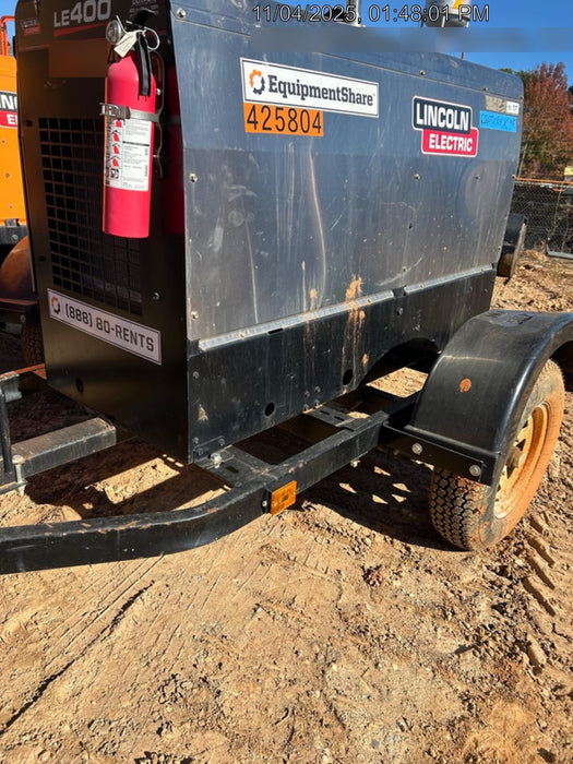 2024 Lincoln Electric LE400 Kubota V1505, Trlr, Cable Rack, Light Kit, ES Decals, T3