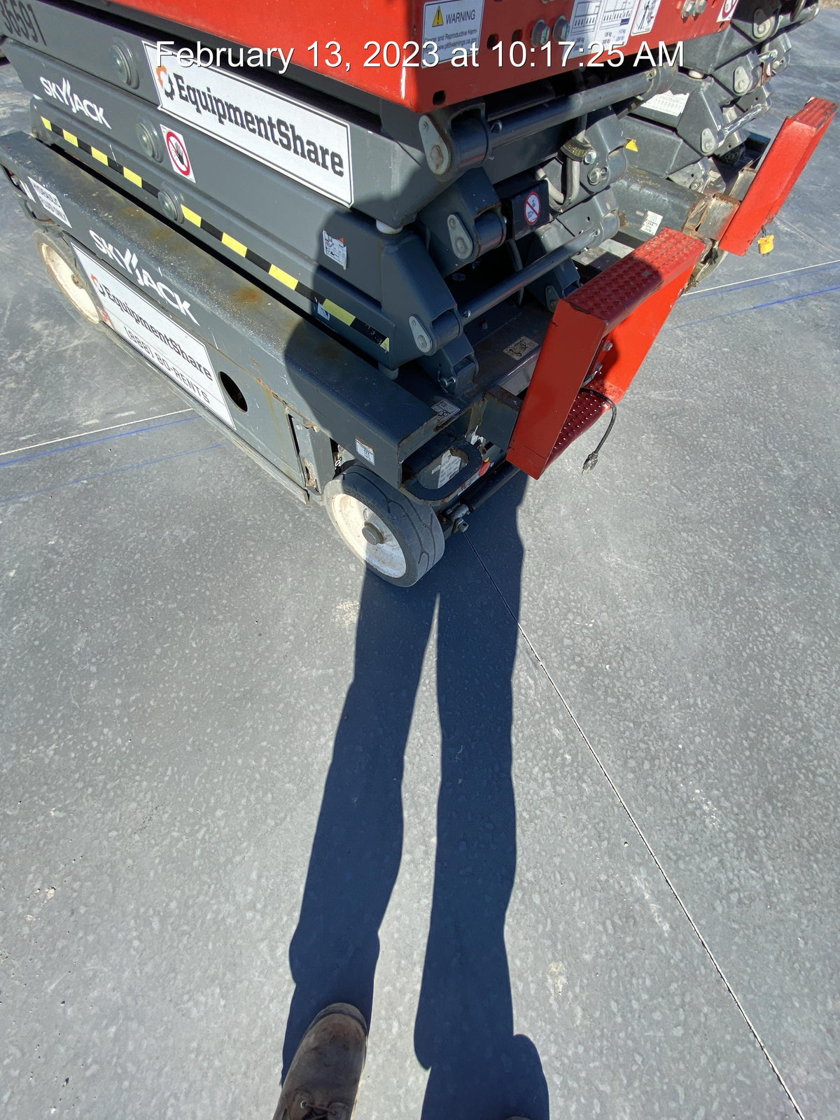 2019 Skyjack SJIII-3219 Standard Options, Trojan Batteries