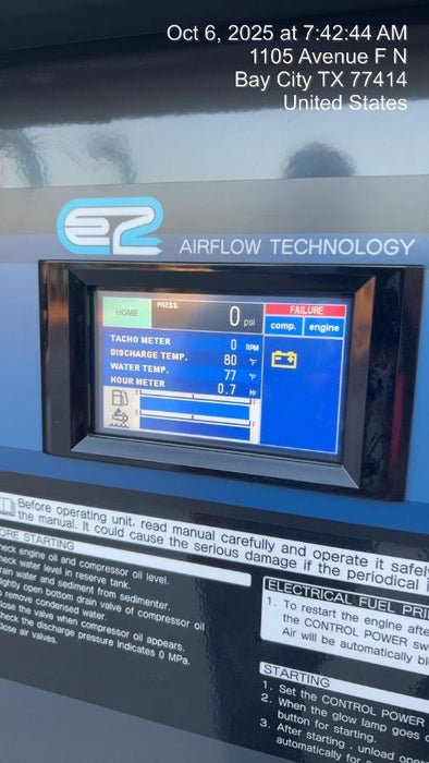 2025 AIRMAN PDSF375DP-6E1