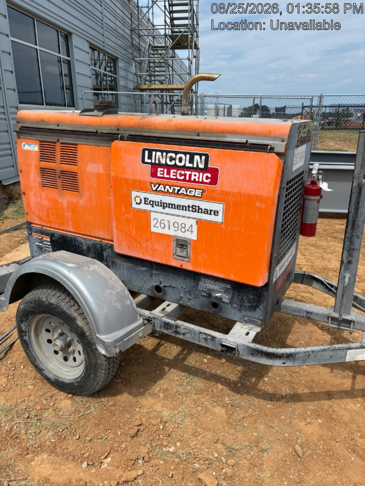 2022 Lincoln Electric LE400 Kubota V1505, Trlr, Cable Rack, Light Kit, ES Decals, T3