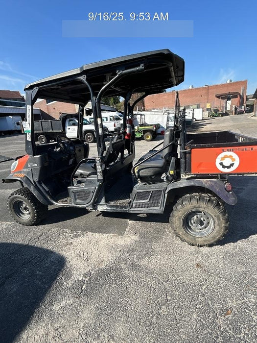 2019 Kubota RTV-X1140W-H 4WD, LED Strobe, Windshield Tempered Glass, Plastic Canopy, Wire Harness Kit, Backup Alarm